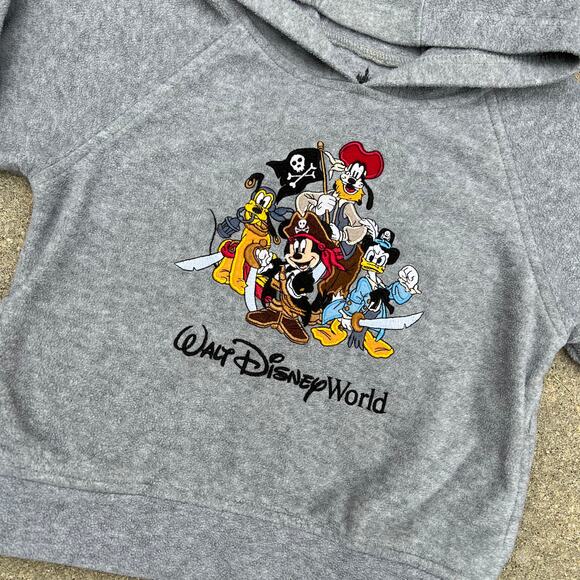 Disney Parks Walt Disney World Pirate Fab Four Hoodie Kids Sz XS - Picture 6 of 7